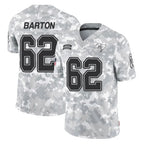 Kooe TB.Buccaneers #62 Graham Barton Player Arctic Camo Limited Salute To Service Home Game Stitched Jerseys