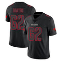 Kooe TB.Buccaneers #62 Graham Barton Player Black Impact Limited Home Game Stitched Jerseys