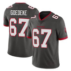 Kooe TB.Buccaneers #67 Luke Goedeke Player Pewter Limited Alternate Vapor Home Game Stitched Jerseys