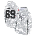 Kooe TB.Buccaneers #69 Cody Mauch Player Arctic Camo Limited Salute to Service Pullover Hoodies Game Stitched Jerseys
