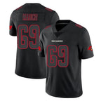 Kooe TB.Buccaneers #69 Cody Mauch Player Black Impact Limited Home Game Stitched Jerseys