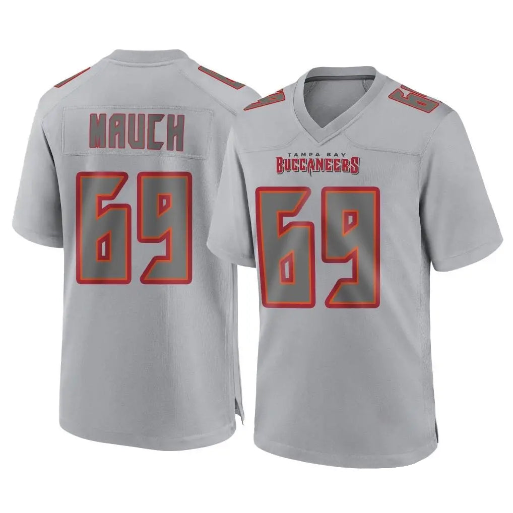 Kooe TB.Buccaneers #69 Cody Mauch Player Gray Atmosphere Fashion Home Game Stitched Jerseys