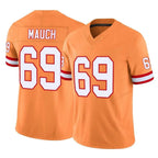 Kooe TB.Buccaneers #69 Cody Mauch Player Orange Limited Vapor F.U.S.E. Home Game Stitched Jerseys