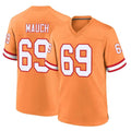 Kooe TB.Buccaneers #69 Cody Mauch Player Orange Throwback Home Game Stitched Jerseys