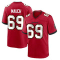 Kooe TB.Buccaneers #69 Cody Mauch Player Red Home Game Stitched Jerseys