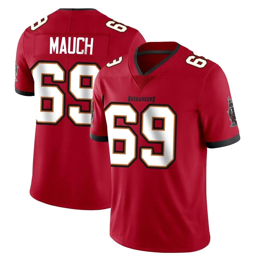 Kooe TB.Buccaneers #69 Cody Mauch Player Red Limited Vapor Home Game Stitched Jerseys
