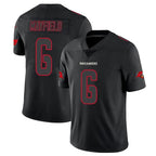 Kooe TB.Buccaneers #6 Baker Mayfield Player Black Impact Limited Home Game Stitched Jerseys