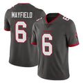 Kooe TB.Buccaneers #6 Baker Mayfield Player Pewter Limited Alternate Vapor Home Game Stitched Jerseys