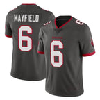 Kooe TB.Buccaneers #6 Baker Mayfield Player Pewter Limited Alternate Vapor Home Game Stitched Jerseys