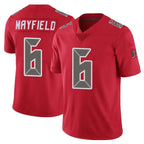 Kooe TB.Buccaneers #6 Baker Mayfield Player Red Limited Color Rush Home Game Stitched Jerseys