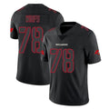 Kooe TB.Buccaneers #78 Tristan Wirfs Player Black Impact Limited Home Game Stitched Jerseys