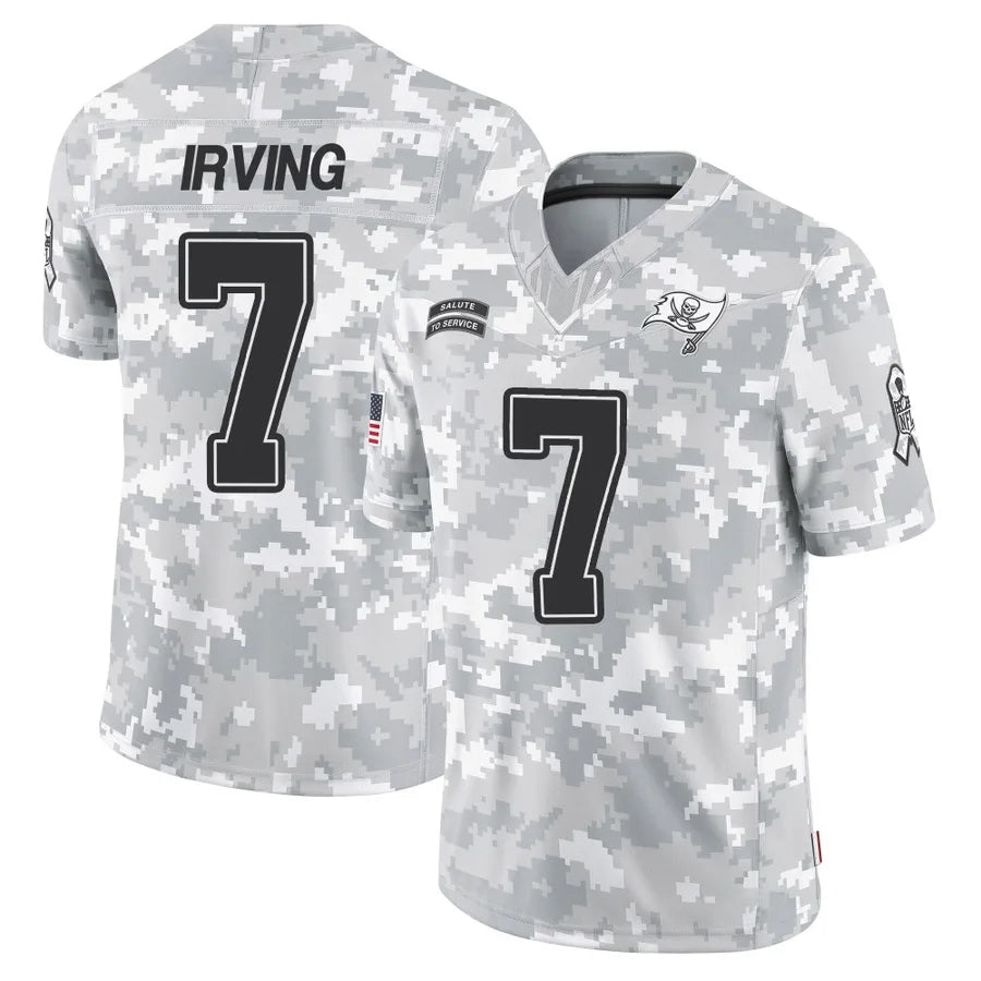 Kooe TB.Buccaneers #7 Bucky Irving Player Limited Arctic Camo Stitched Jerseys