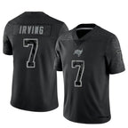 Kooe TB.Buccaneers #7 Bucky Irving Player Limited Black Reflective Stitched Jerseys