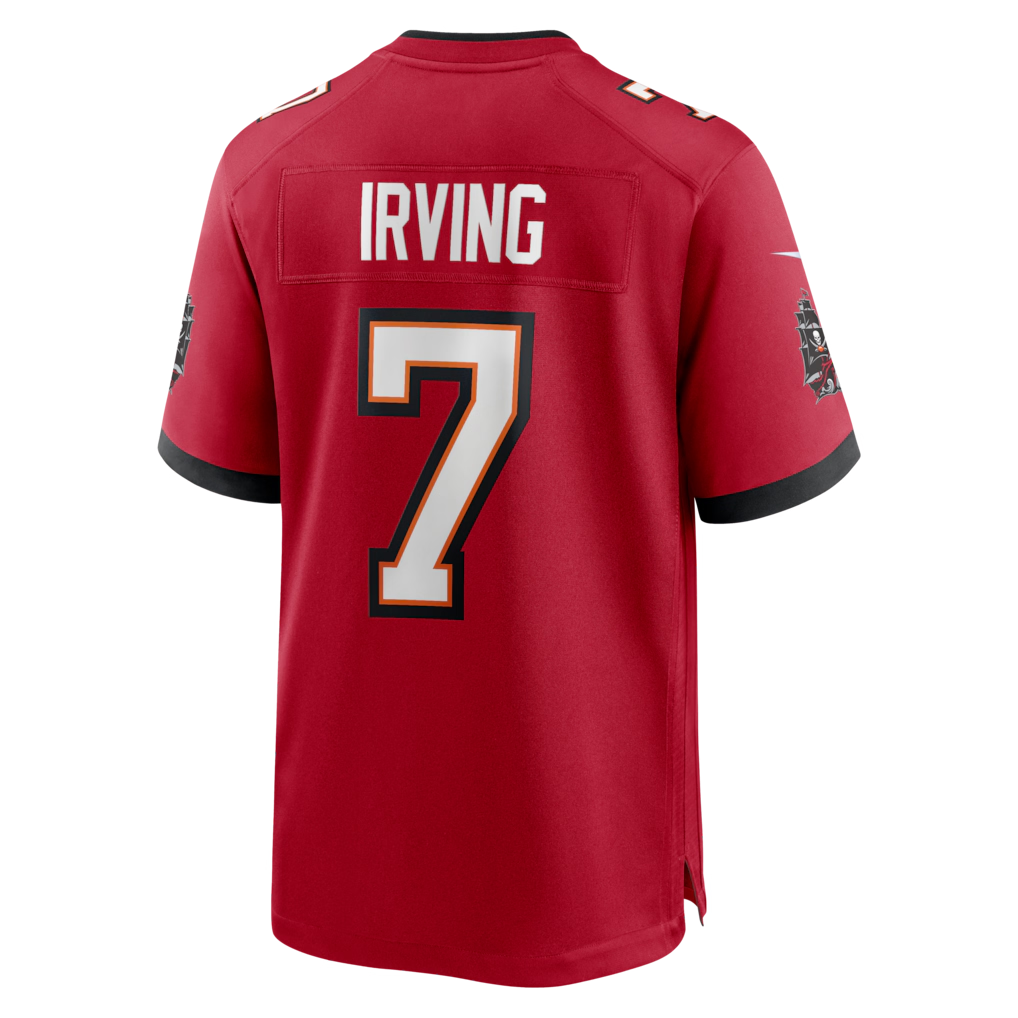 Kooe TB.Buccaneers #7 Bucky Irving Red Game Stitched Jerseys