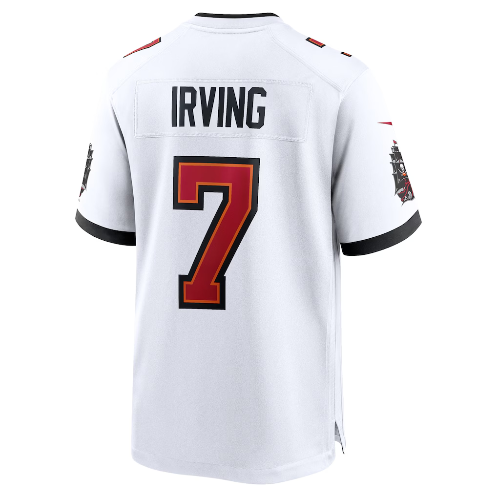 Kooe TB.Buccaneers #7 Bucky Irving White Game Stitched Jerseys