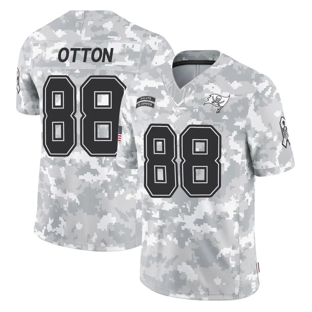 Kooe TB.Buccaneers #88 Cade Otton Player Arctic Camo Limited Salute To Service Home Game Stitched Jerseys
