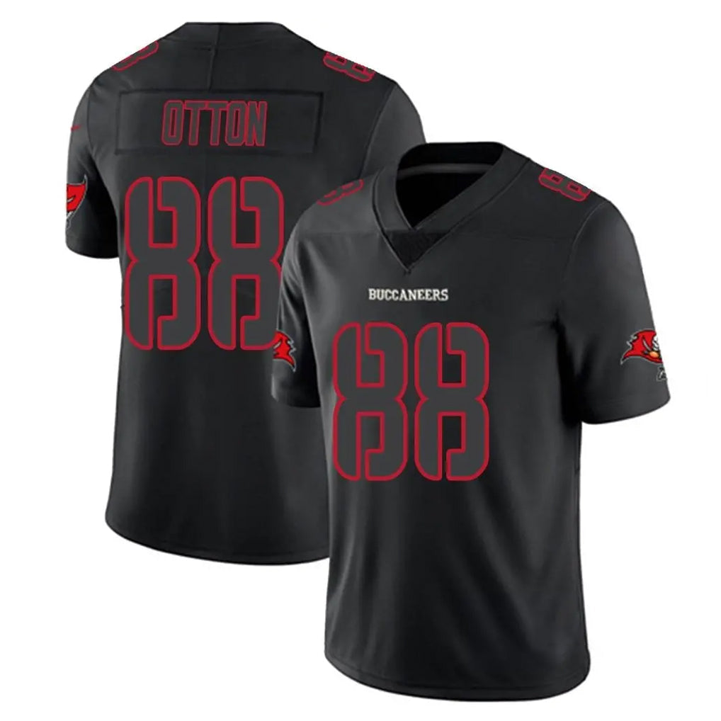 Kooe TB.Buccaneers #88 Cade Otton Player Black Impact Limited Home Game Stitched Jerseys