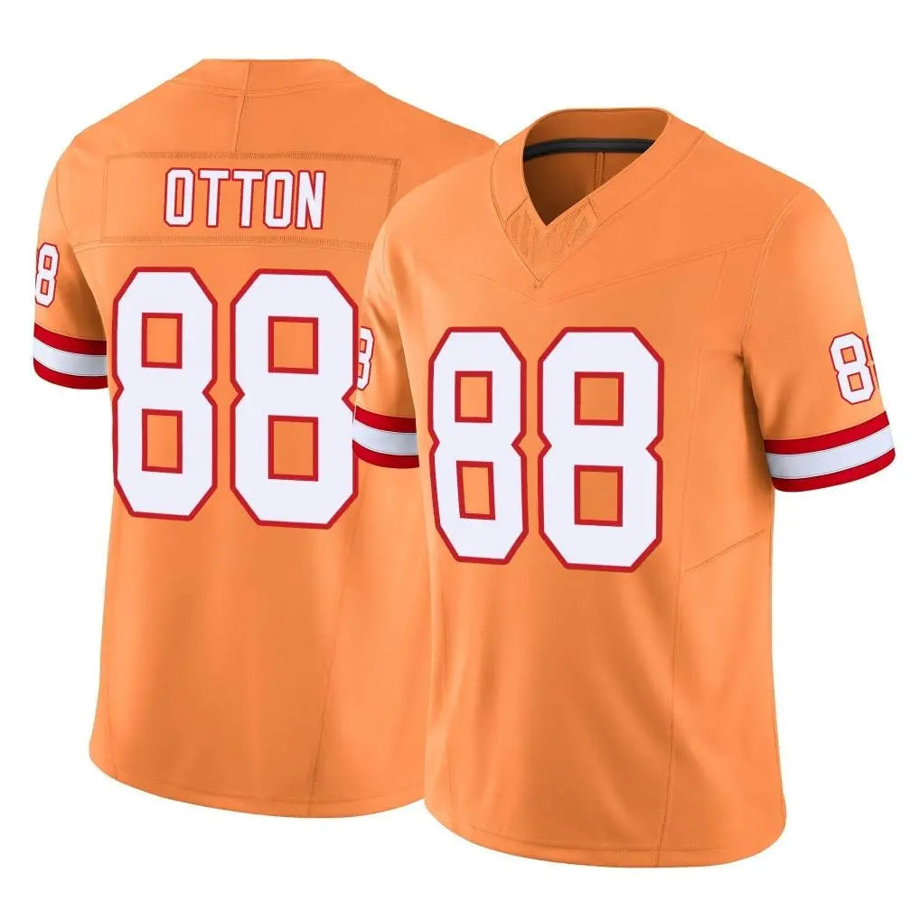 Kooe TB.Buccaneers #88 Cade Otton Player Orange Limited Vapor F.U.S.E. Home Game Stitched Jerseys