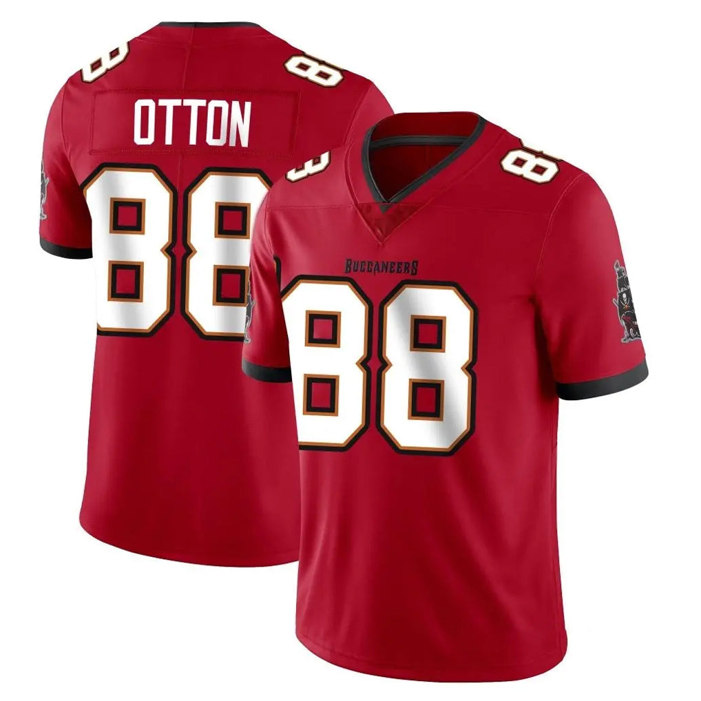 Kooe TB.Buccaneers #88 Cade Otton Player Red Limited Vapor Home Game Stitched Jerseys
