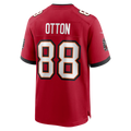 Kooe TB.Buccaneers #88 Cade Otton Red Game Player Stitched Jerseys