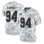 Kooe TB.Buccaneers #94 Calijah Kancey Player Arctic Camo Limited Salute To Service Home Game Stitched Jerseys