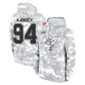 Kooe TB.Buccaneers #94 Calijah Kancey Player Arctic Camo Limited Salute to Service Pullover Hoodies Game Stitched Jerseys