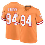 Kooe TB.Buccaneers #94 Calijah Kancey Player Orange Throwback Home Game Stitched Jerseys