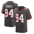 Kooe TB.Buccaneers #94 Calijah Kancey Player Pewter Alternate Home Game Stitched Jerseys