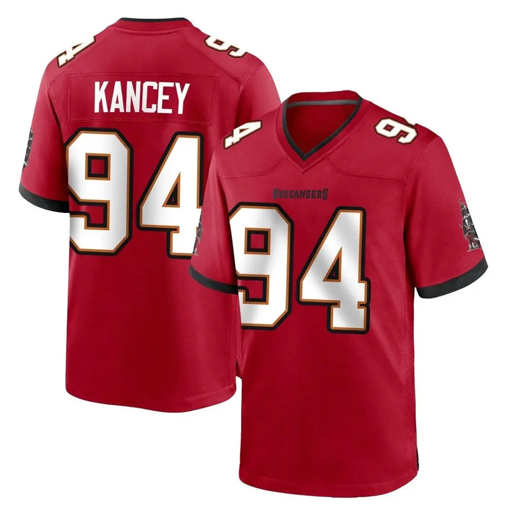 Kooe TB.Buccaneers #94 Calijah Kancey Player Red Home Game Stitched Jerseys