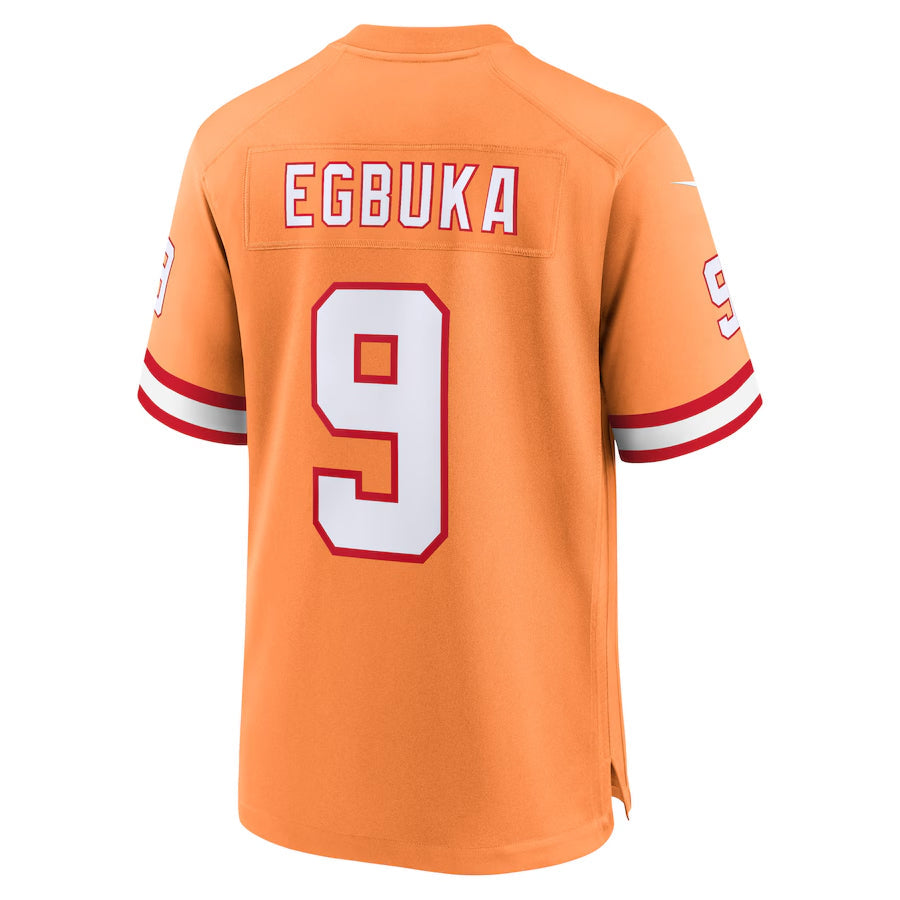 Kooe TB.Buccaneers #9 Emeka Egbuka Player Orange Home Game Stitched Jerseys