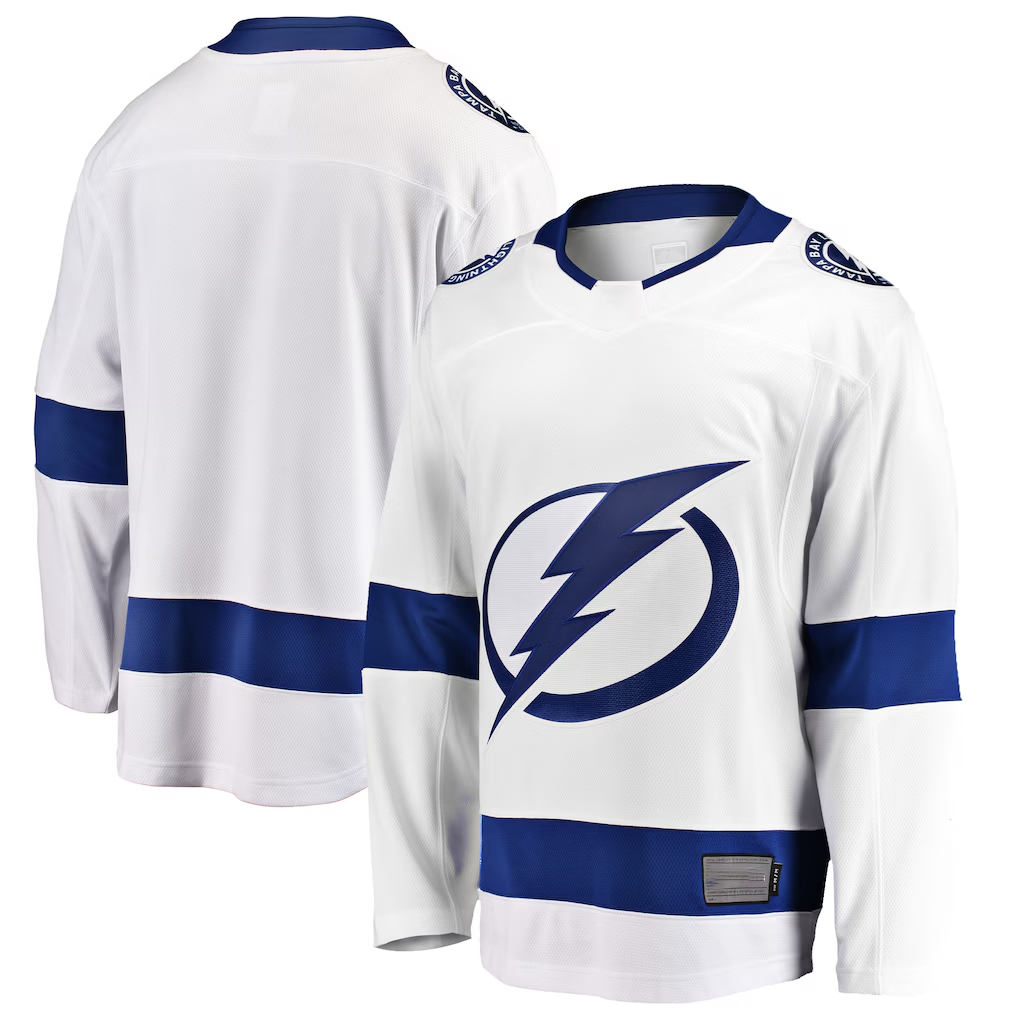 Kooe TB.Lightning White Breakaway Away Jerseys