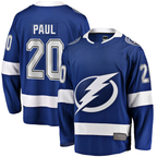 Kooe TB.Lightning #20 Nicholas Paul Blue Home Breakaway Player Jerseys