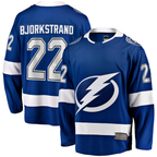 Kooe TB.Lightning #22 Oliver Bjorkstrand Blue Home Breakaway Jerseys