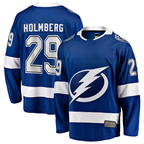 Kooe TB.Lightning #29 Pontus Holmberg Blue Home Breakaway Player Jerseys