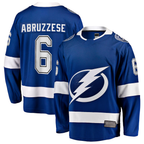 Kooe TB.Lightning #6 Nick Abruzzese Blue Home Breakaway Jerseys