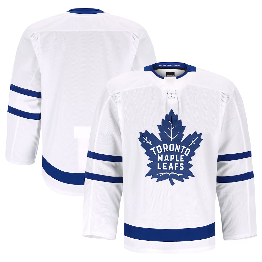Kooe T.Maple Leafs White Away Authentic Pro Jerseys