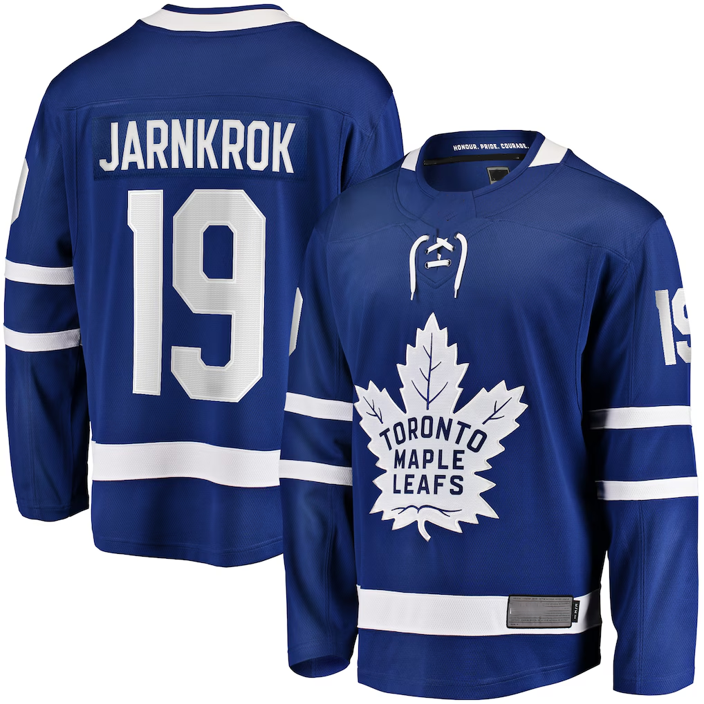 Kooe T.Maple Leafs #19 Calle Jarnkrok Blue Home Breakaway Player Jerseys