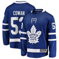Kooe T.Maple Leafs #53 Easton Cowan Blue Home Breakaway Jerseys