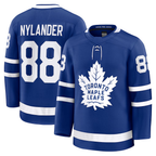 Kooe T.Maple Leafs #88 William Nylander Blue Home Premium Jerseys
