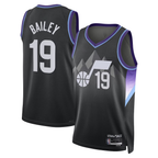 Kooe U.Jazz #19 Ace Bailey Black Swingman Player Jerseys - Statement Edition