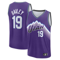 Kooe U.Jazz #19 Ace Bailey Fanatics Purple Fast Break Replica Jerseys - Icon Edition