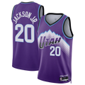 Kooe U.Jazz #20 Jaren Jackson Jr. Purple Swingman Jerseys- Icon Edition