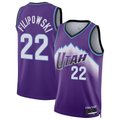 Kooe U.Jazz # 22 Kyle Filipowski Purple Swingman Jerseys - Icon Edition