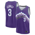 Kooe U.Jazz #3 Keyonte George Fanatics Purple Fast Break Jerseys - Icon Edition