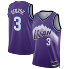 Kooe U.Jazz #3 Keyonte George Purple Swingman Jerseys - Icon Edition