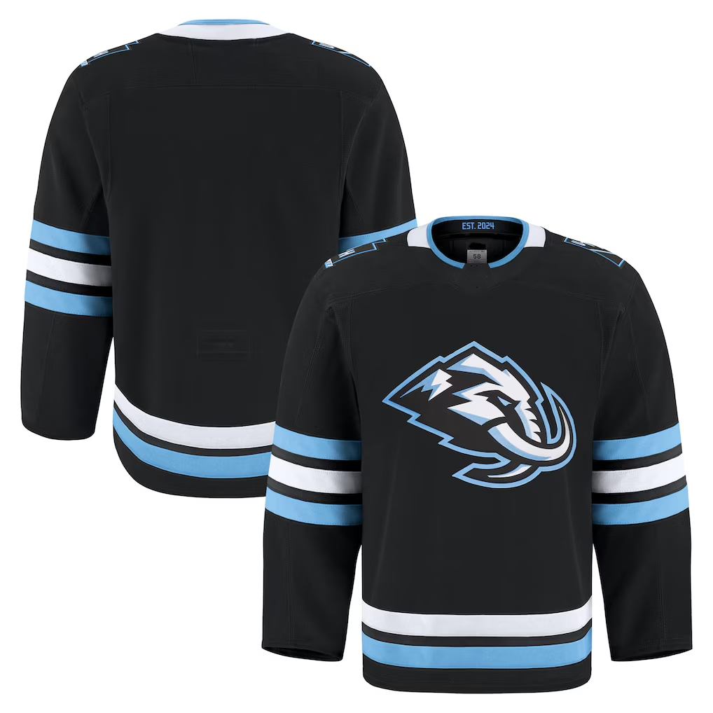 Kooe U.Mammoth Black Home Authentic Pro Jerseys