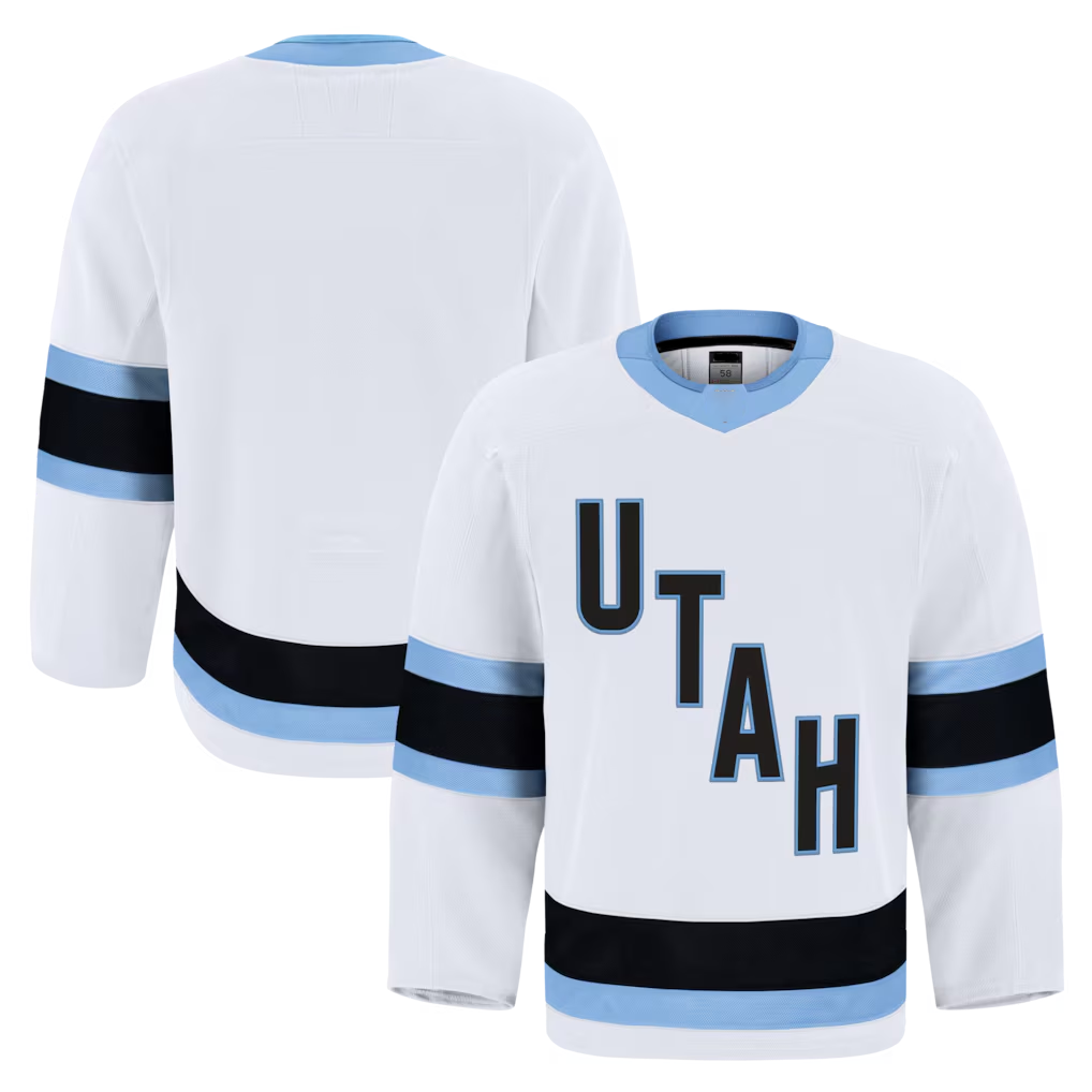 Kooe U.Mammoth White Away Authentic Pro Jerseys