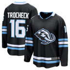 Kooe U.Mammoth #16 Vincent Trocheck Black Home Breakaway Jerseys