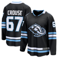 Kooe U.Mammoth #67 Lawson Crouse Black Home Breakaway Player Jerseys