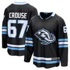 Kooe U.Mammoth #67 Lawson Crouse Black Home Breakaway Player Jerseys